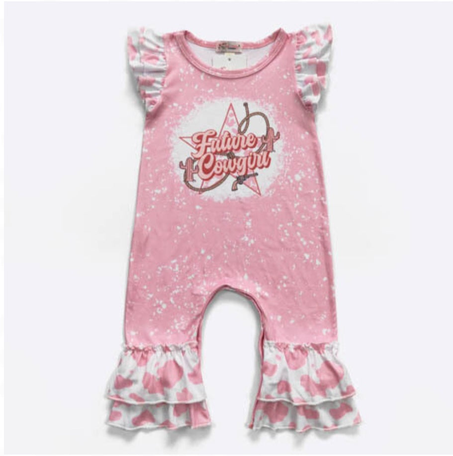 Future Cowgirls Romper
