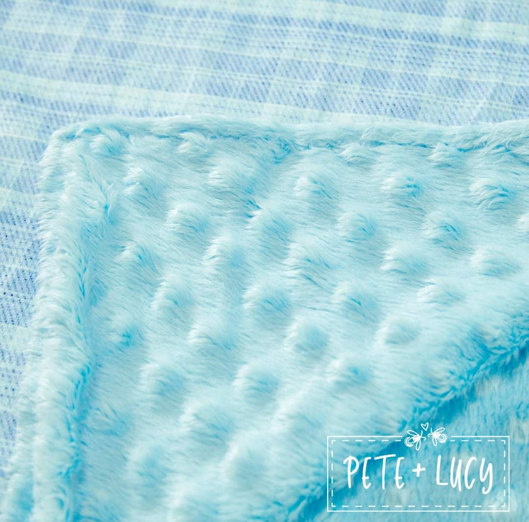 Country Denim Minky Blanket