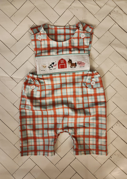 Farm Embroidery Smocked Jojon