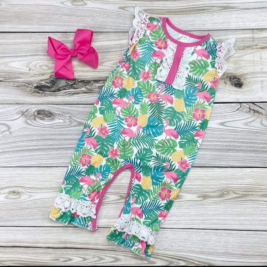 Flamingo Romper