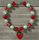 Strawberry Bubblegum Necklace