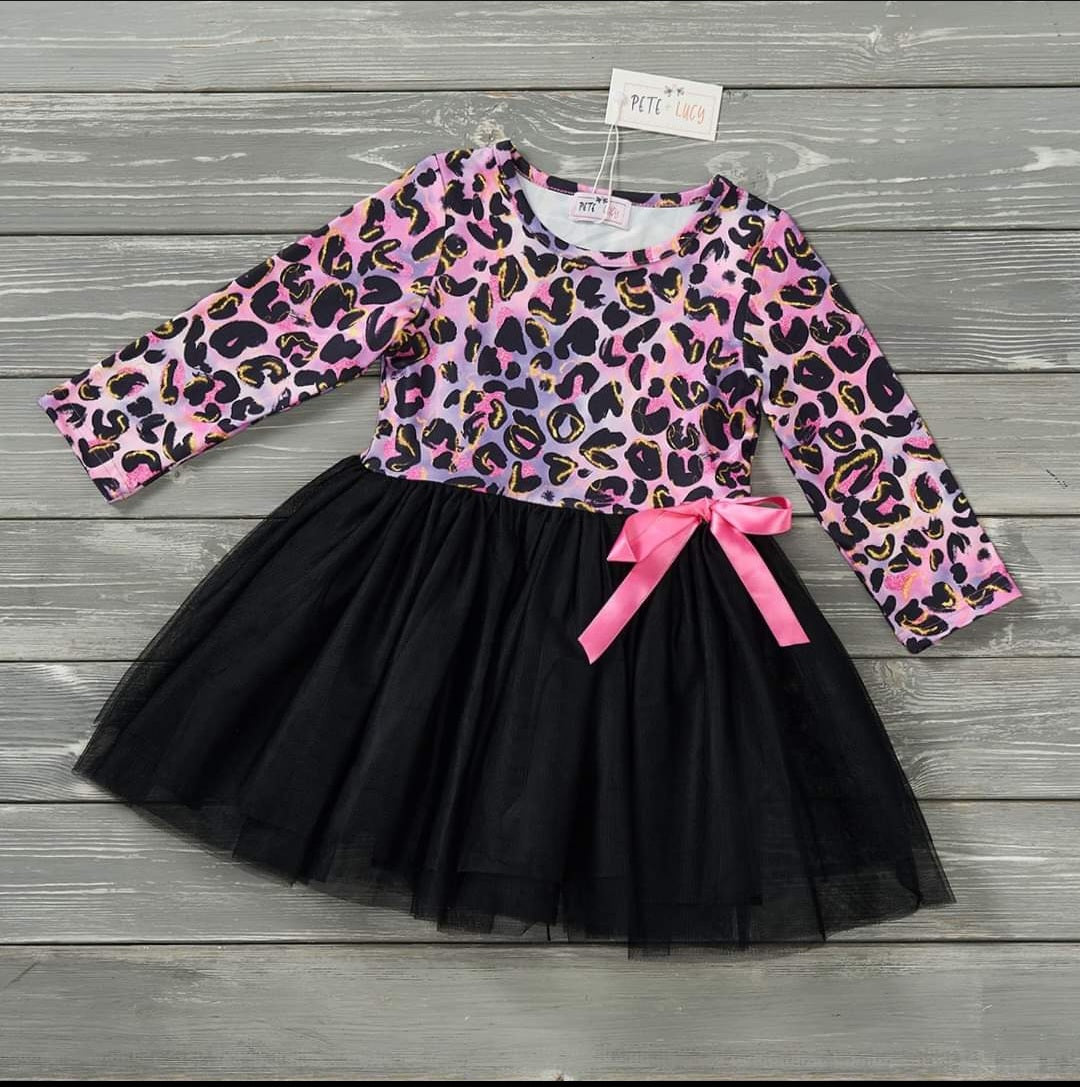 Feline Fusion Tulle Dress