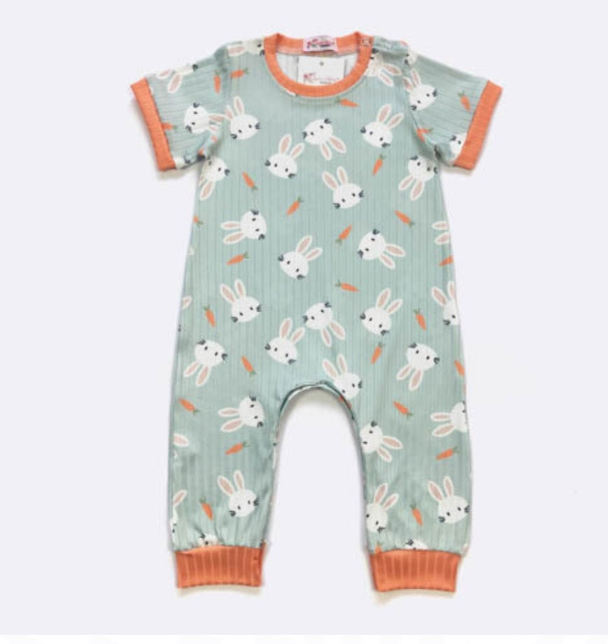 Carrot Bunny Romper