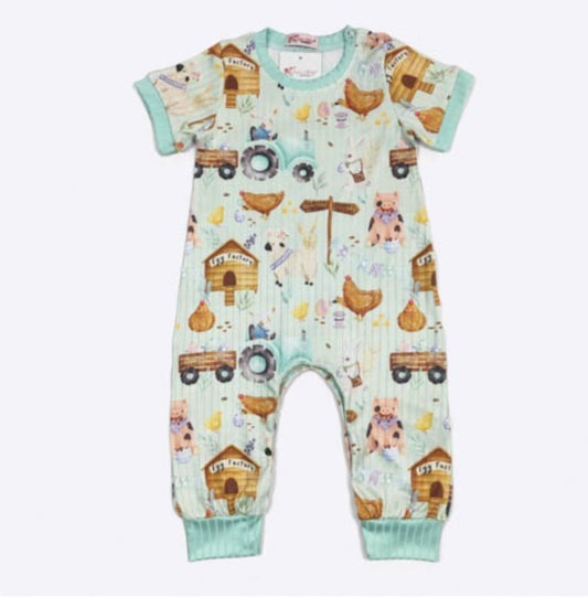 Egg Factory Romper