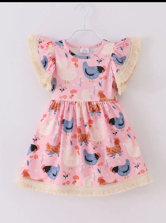 Chicken Tassel Dress