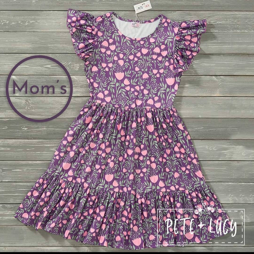 Flower Bells Mom's Dress