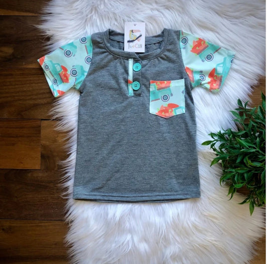 Carrot Truck Boy's Shirt