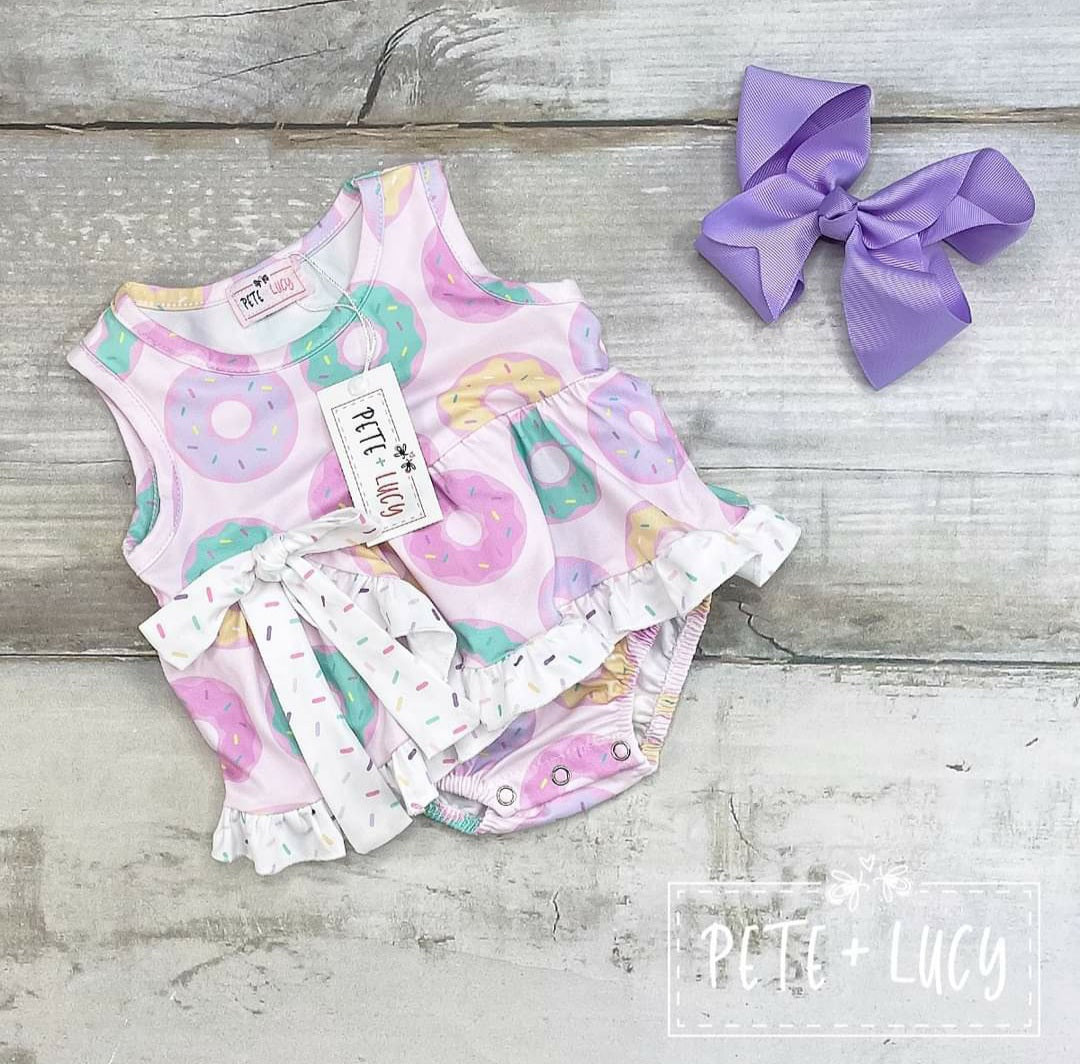 Donut Worry, Be Happy Romper