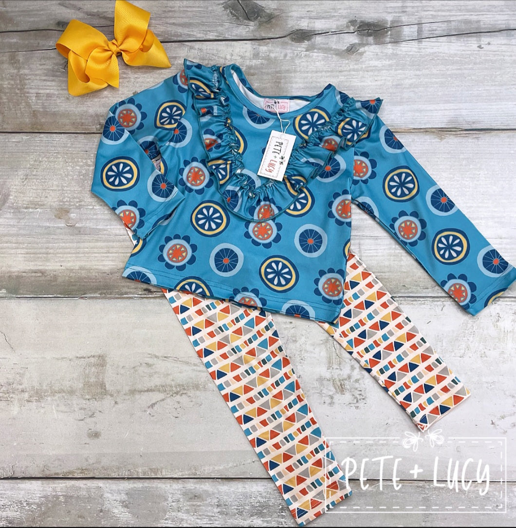 Geo Pants Set