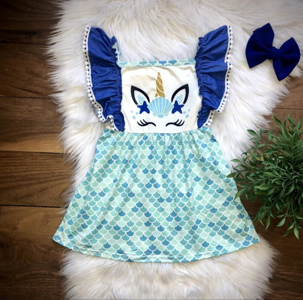 Mermaid Unicorn Dress