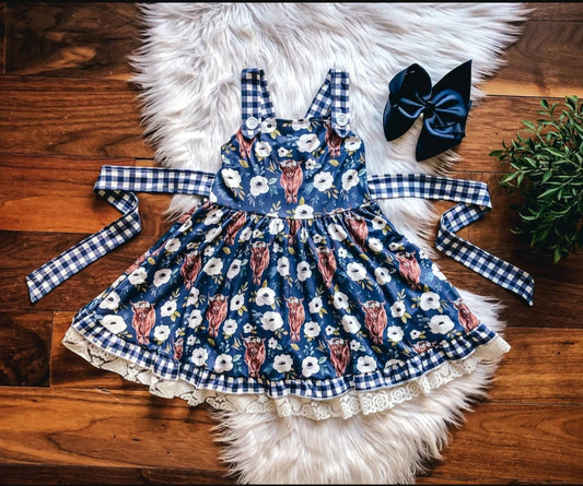 Sweet Highland Cows Dress