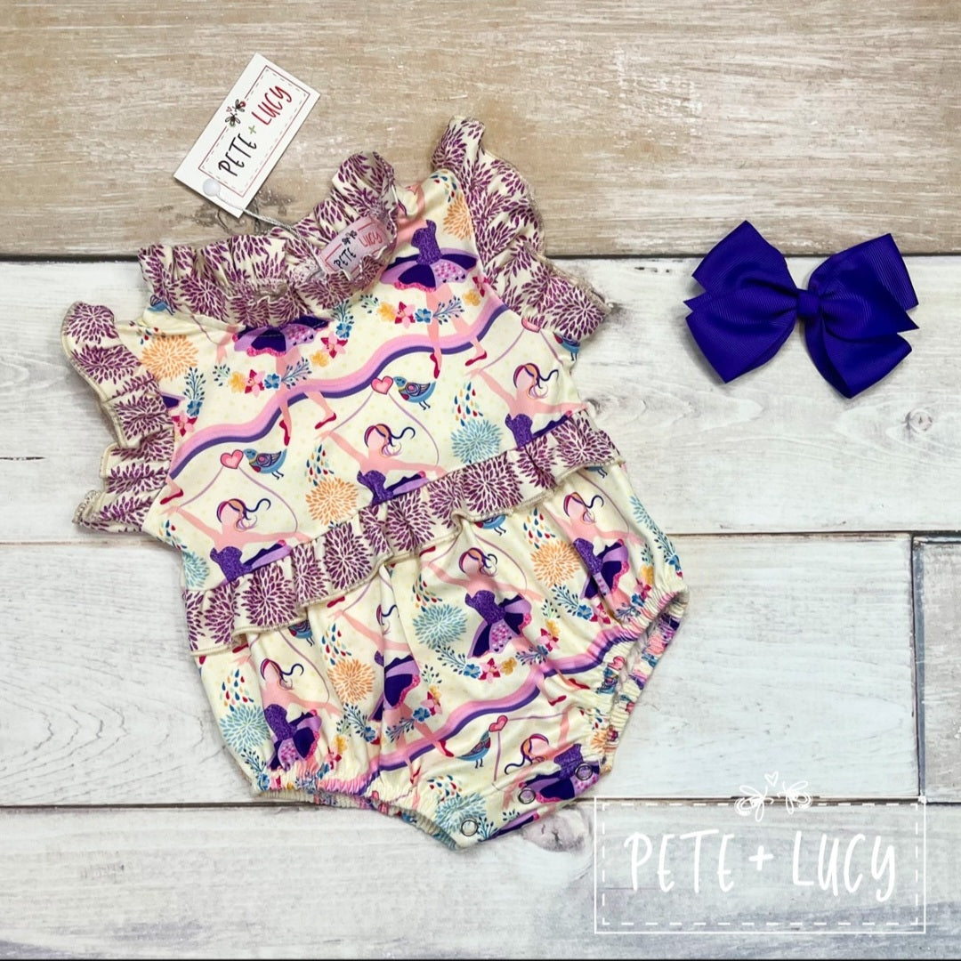 Pretty Ballerina Romper