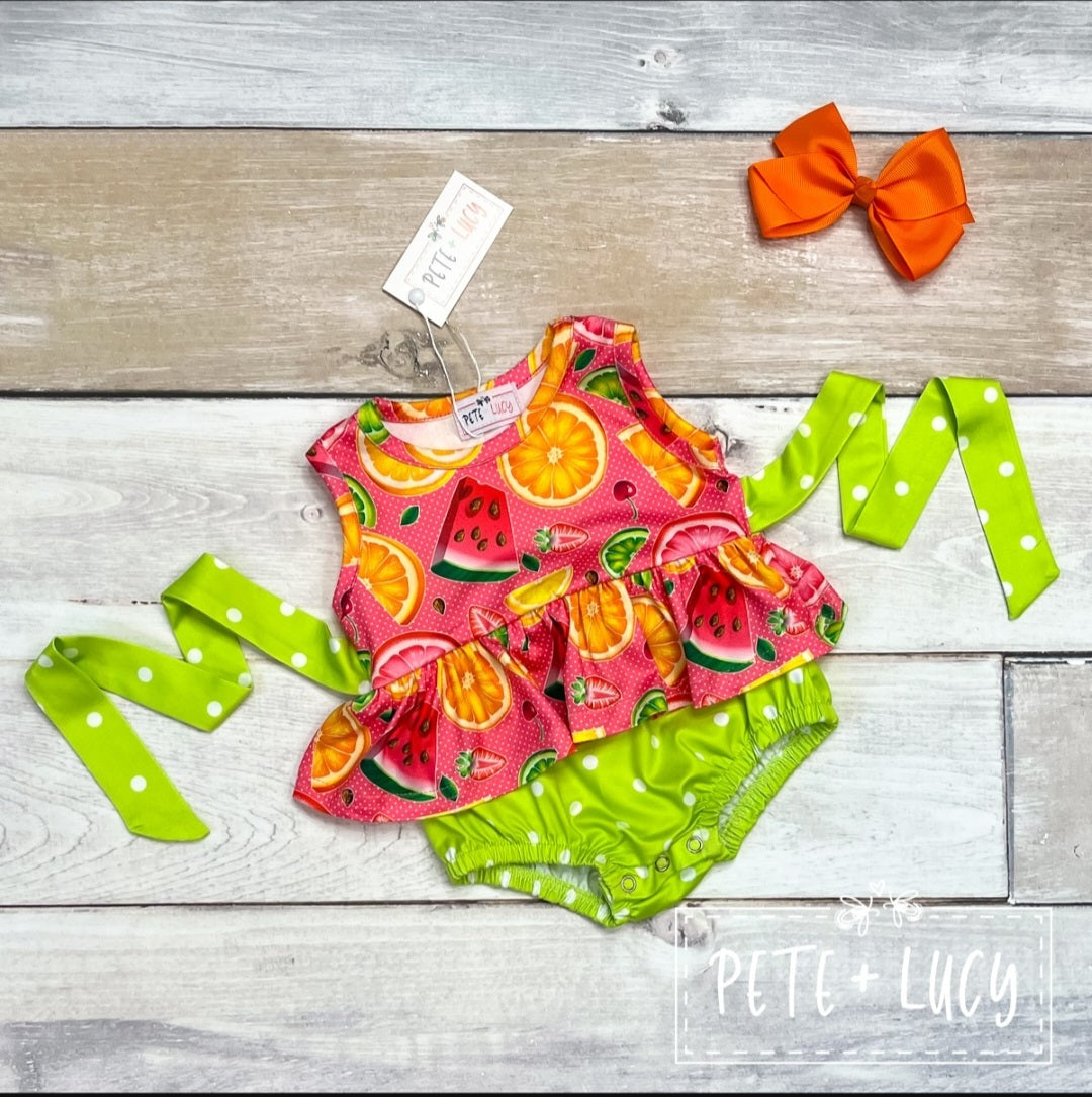 Sweet Fruits Romper