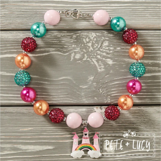 Unicorn Fluff Bubble Gum Necklace