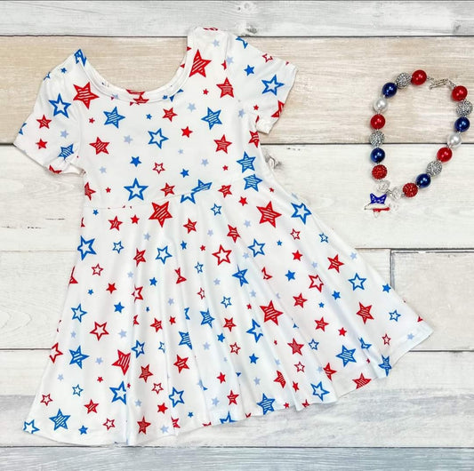 4th of July Stars Dress