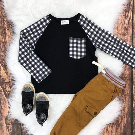 Buffalo Plaid Boys Shirt