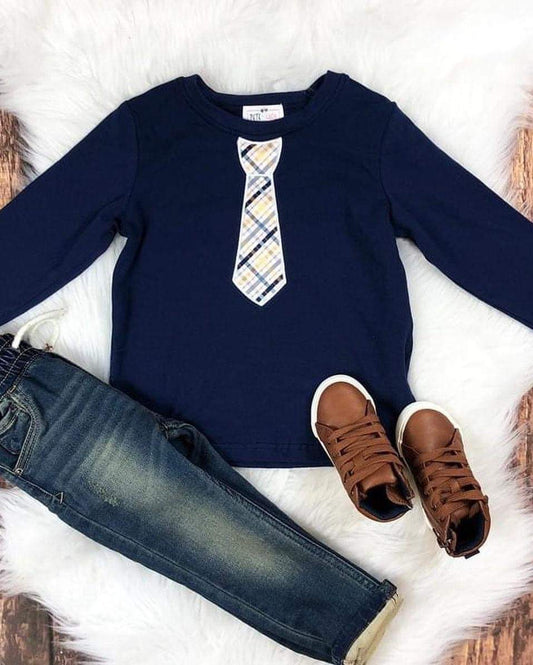 Boy's Tie Shirt